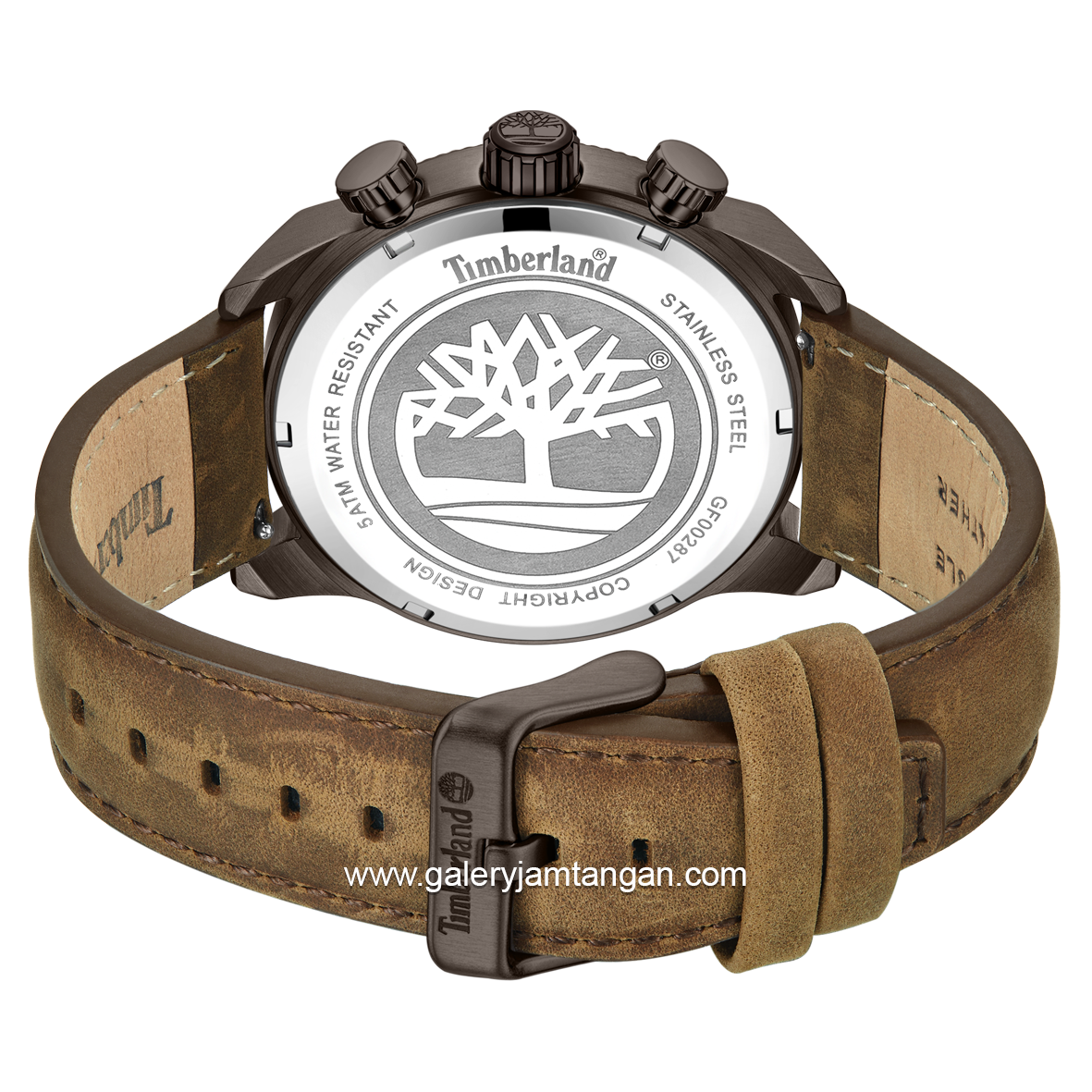 TIMBERLAND TDWGF0028706 HENNIKER II Brown Leather Strap