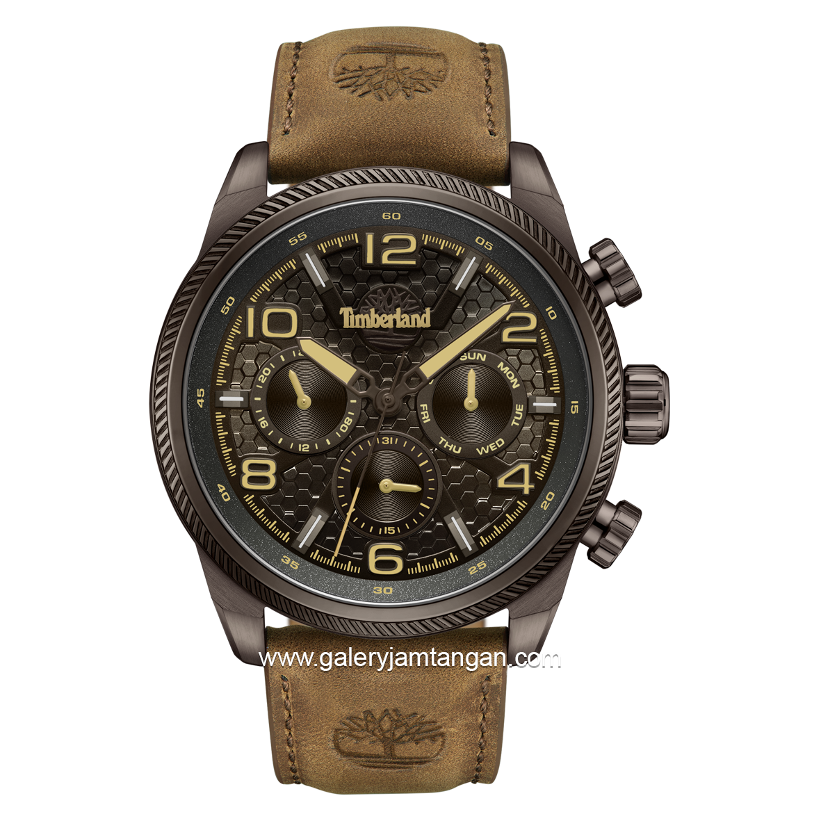 TIMBERLAND TDWGF0028706 HENNIKER II Brown Leather Strap