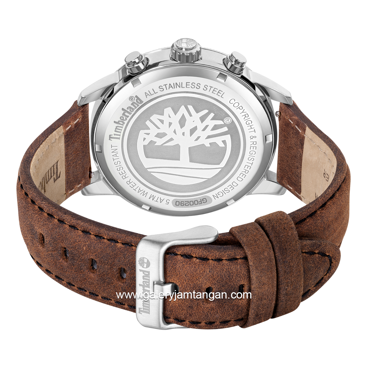 TIMBERLAND TDWGF0029002 PARKMAN Brown Leather Strap