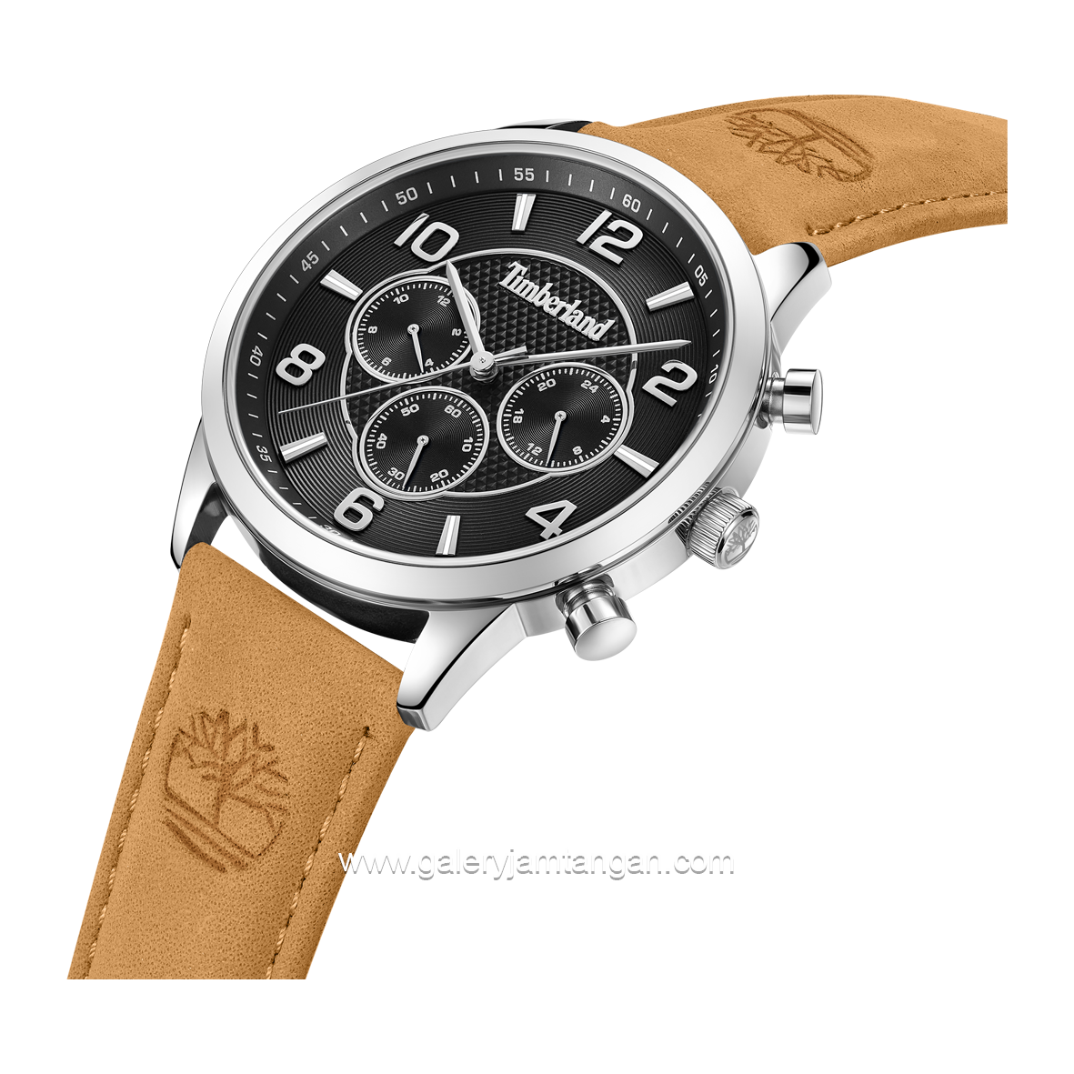 TIMBERLAND TDWGF0042102 MANAGATE Brown Leather Strap