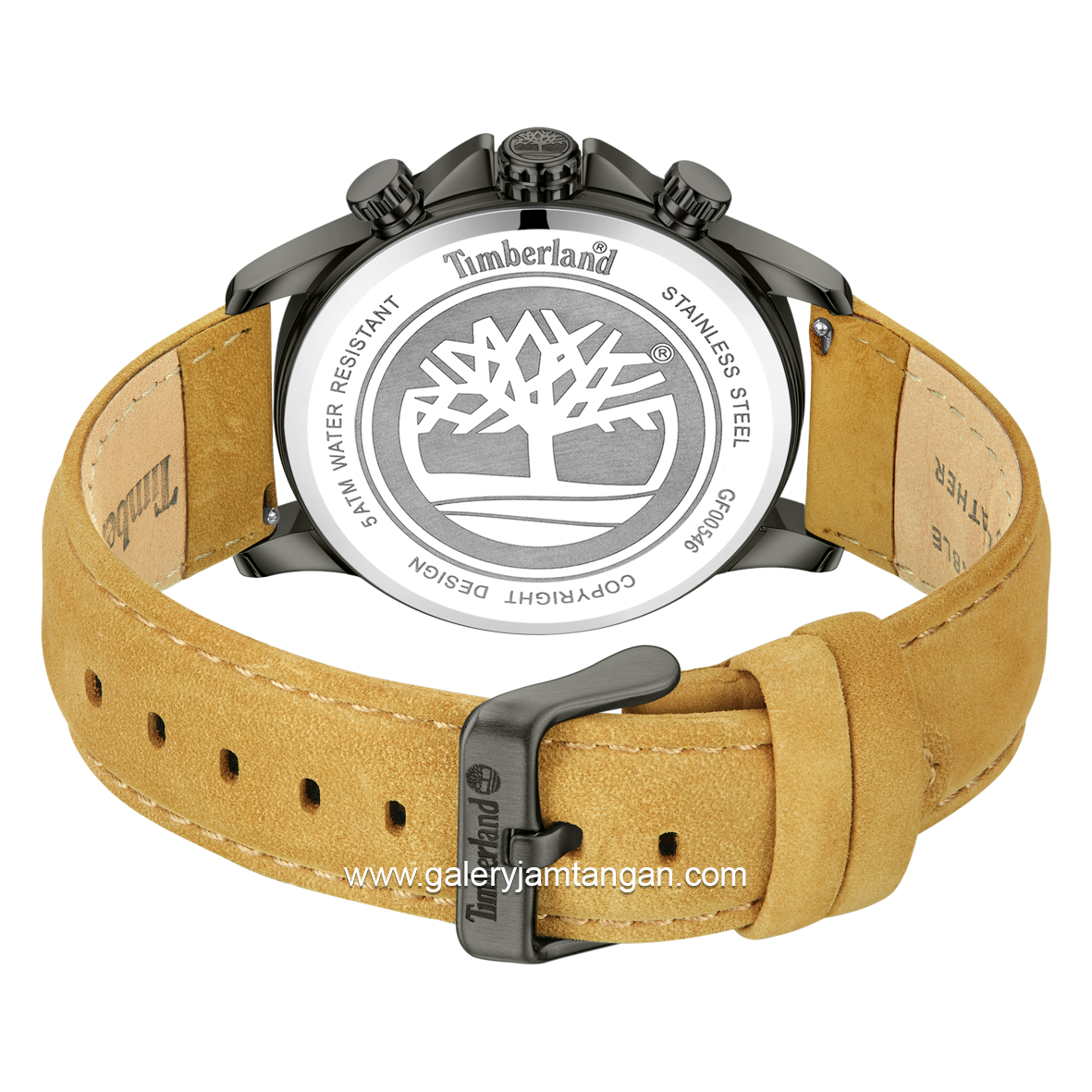 TIMBERLAND TDWGF0054603 BERNARDSTON Brown Leather Strap