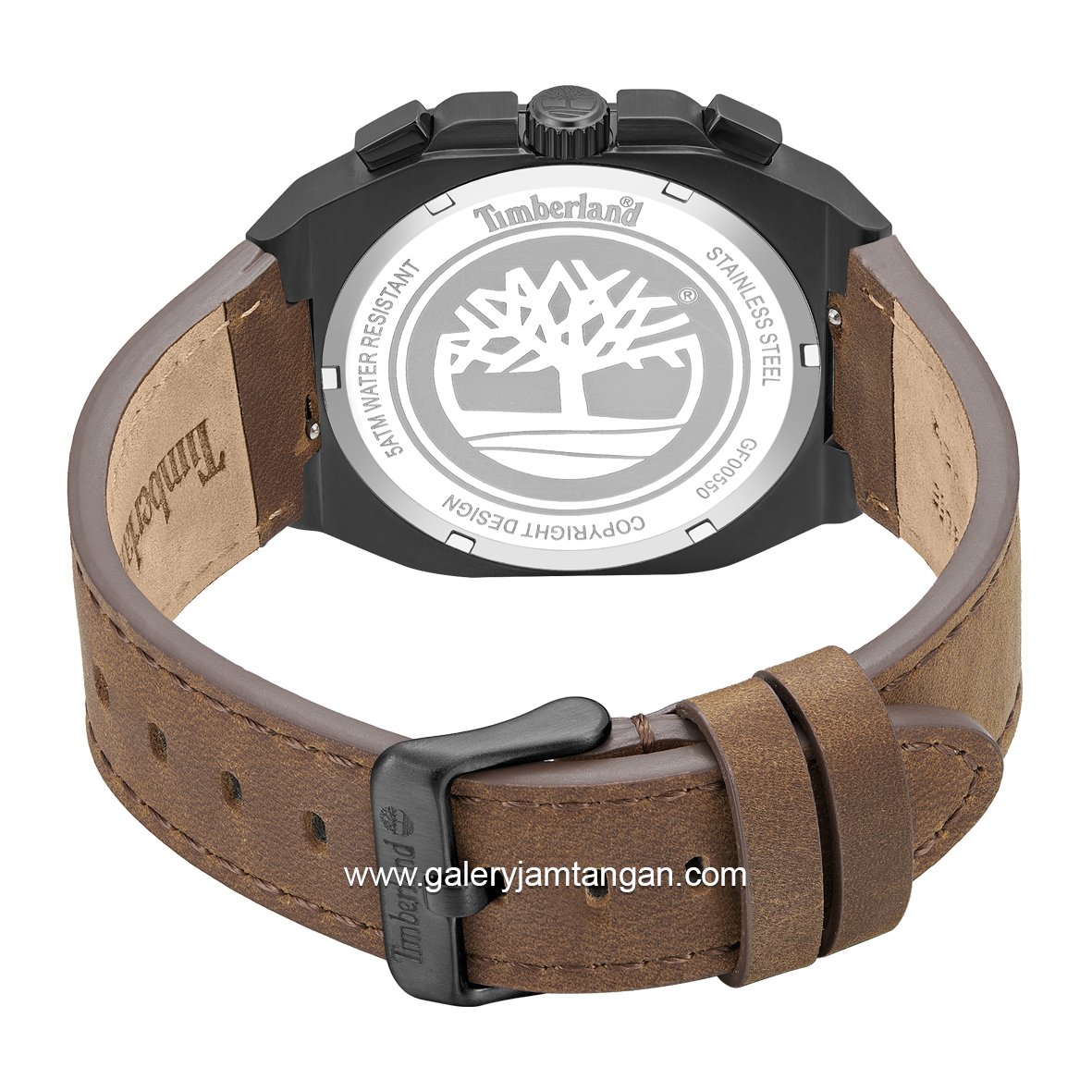 TIMBERLAND TDWGF0055001 MACKINAC Brown Leather Strap