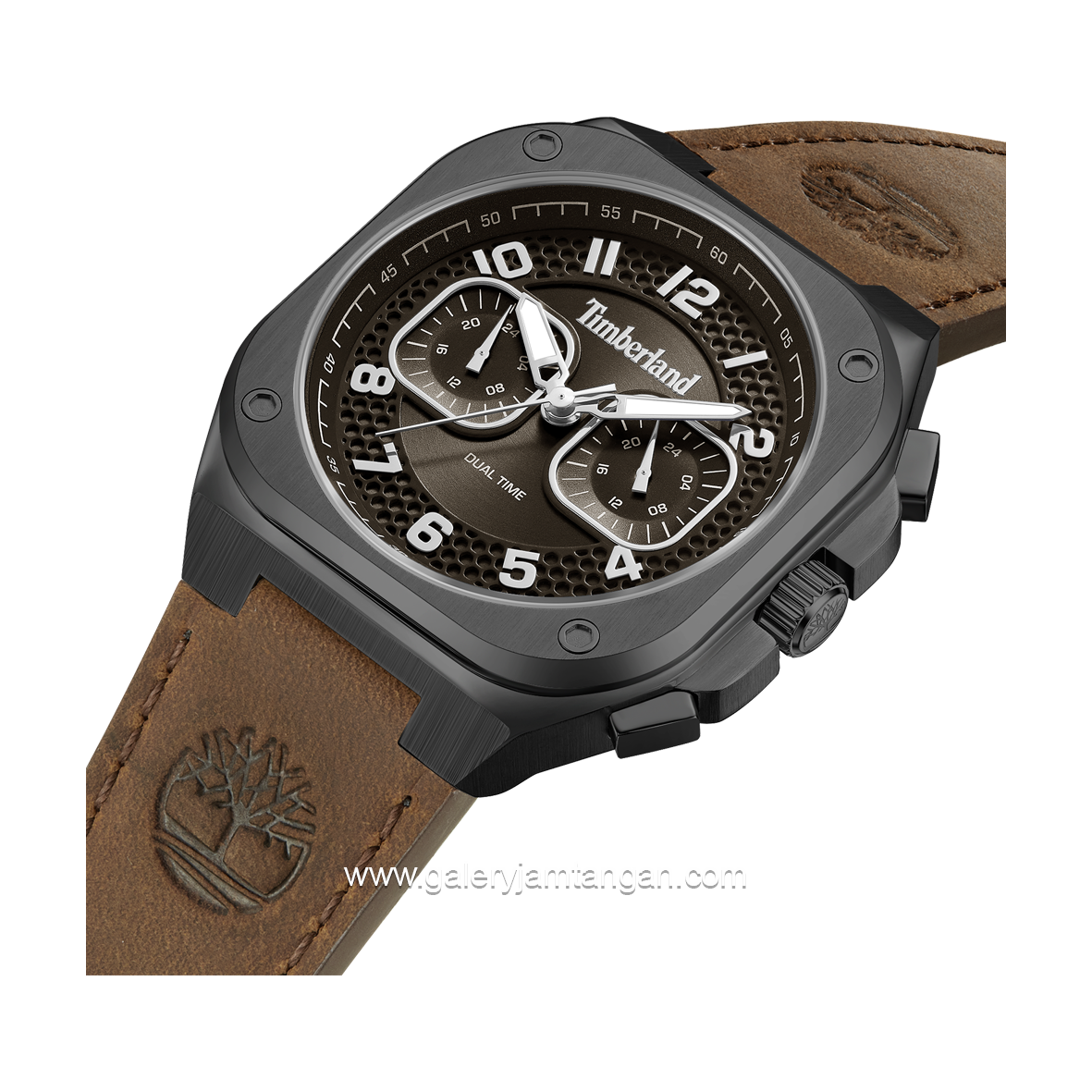 TIMBERLAND TDWGF0055001 MACKINAC Brown Leather Strap