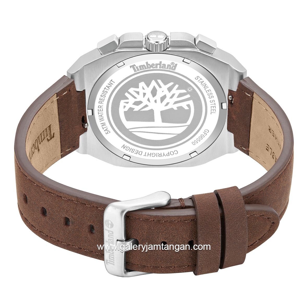 TIMBERLAND TDWGF0055003 MACKINAC Brown Leather Strap
