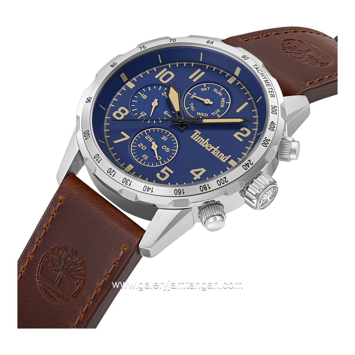 TIMBERLAND TDWGF0055401 CAMPTON Brown Leather Strap