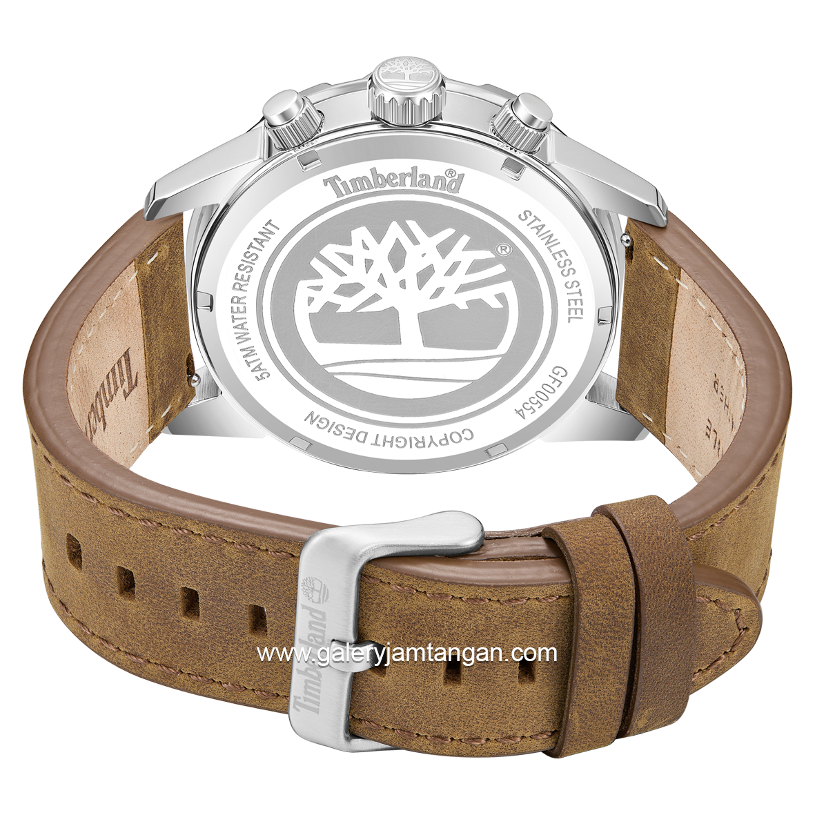 TIMBERLAND TDWGF0055402 CAMPTON Brown Leather Strap