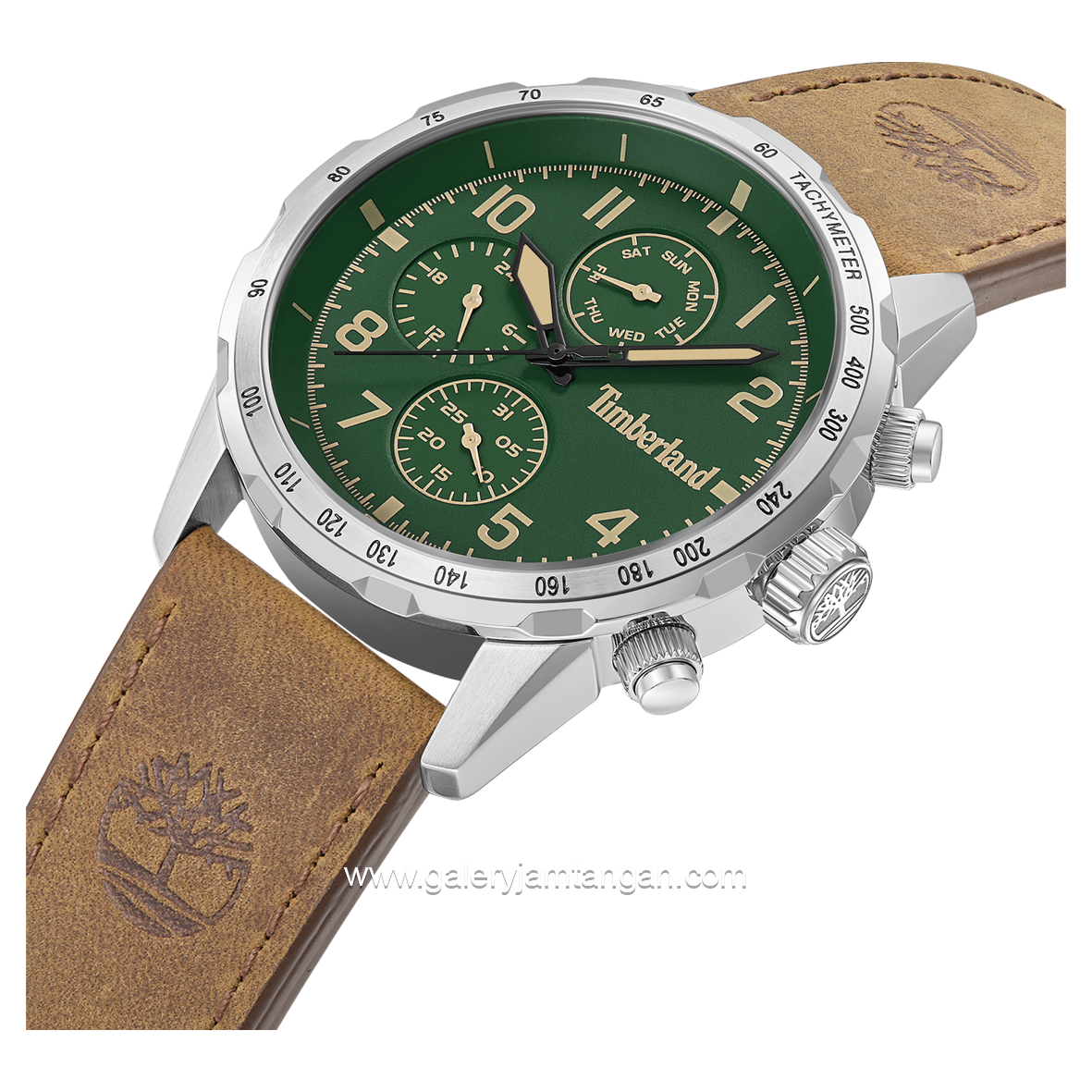 TIMBERLAND TDWGF0055402 CAMPTON Brown Leather Strap