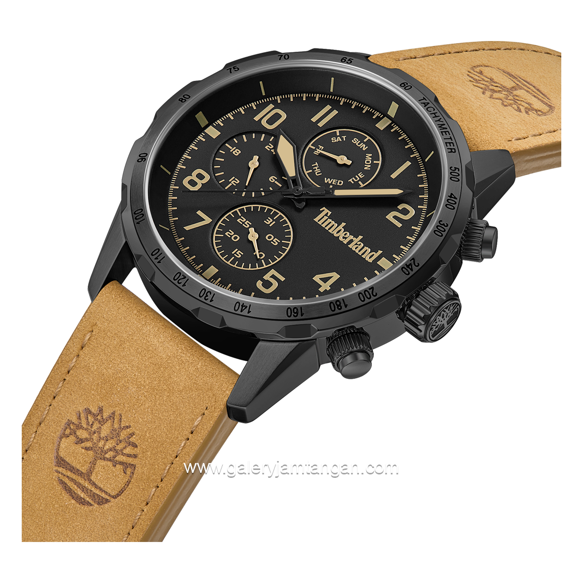 TIMBERLAND TDWGF0055403 CAMPTON Brown Leather Strap