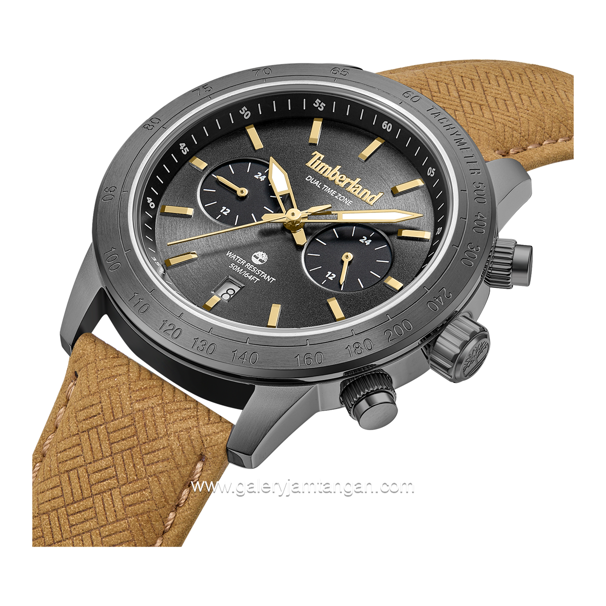 TIMBERLAND TDWGF0075102 Raynham Black Leather Strap