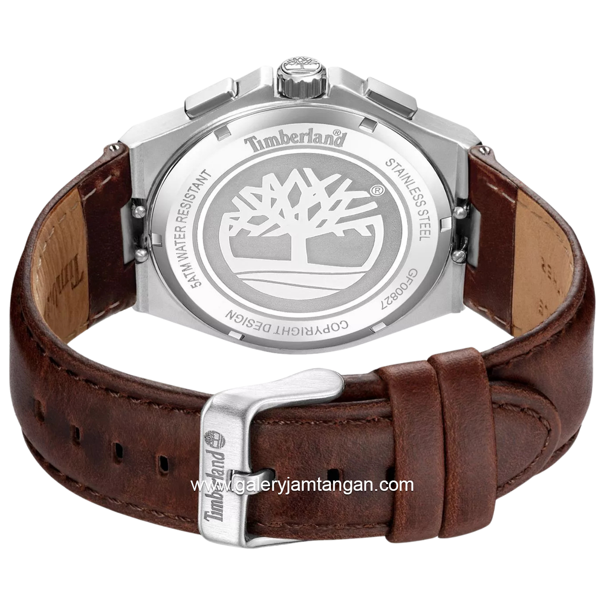 TIMBERLAND TDWGF0082701 JONESBORO Brown Leather Strap