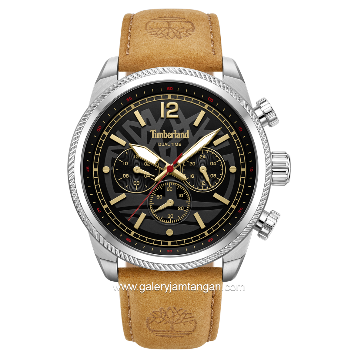 TIMBERLAND TDWGF0082801 HENNIKER II Brown Leather Strap