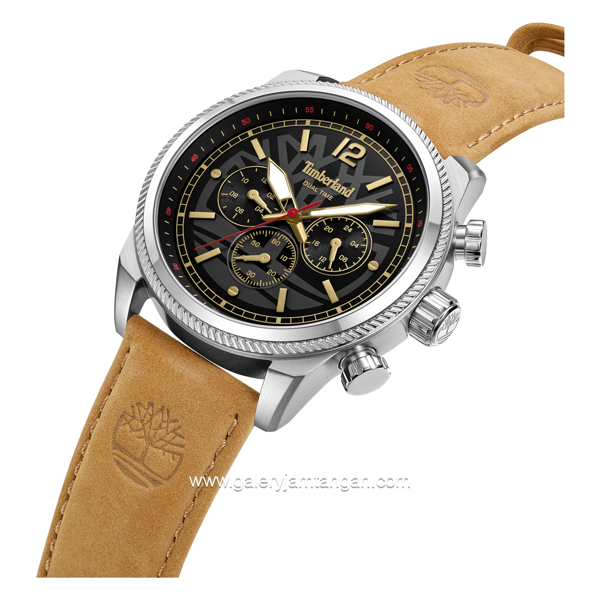 TIMBERLAND TDWGF0082801 HENNIKER II Brown Leather Strap