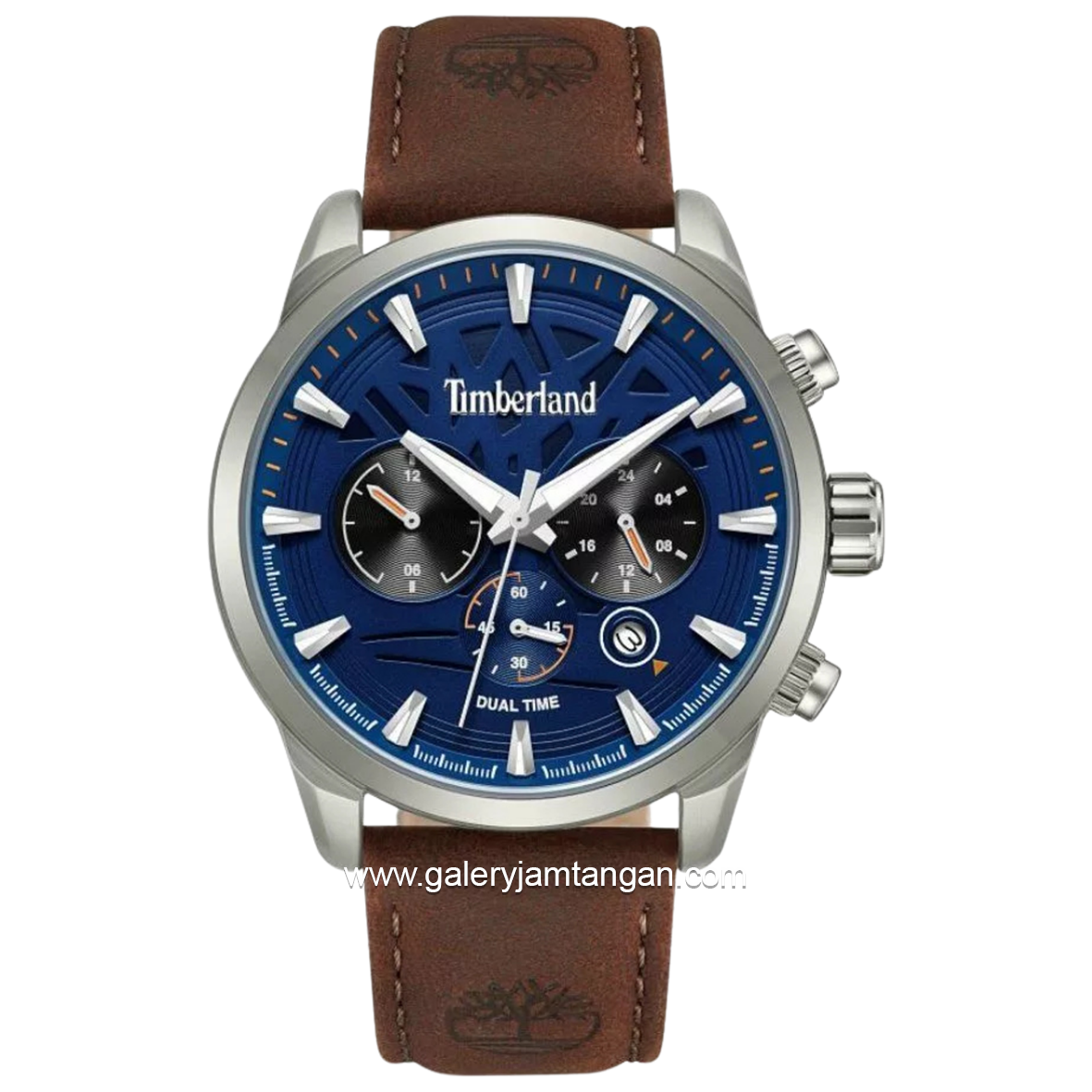 TIMBERLAND TDWGF0095001 HENNIKER II Brown Leather Strap