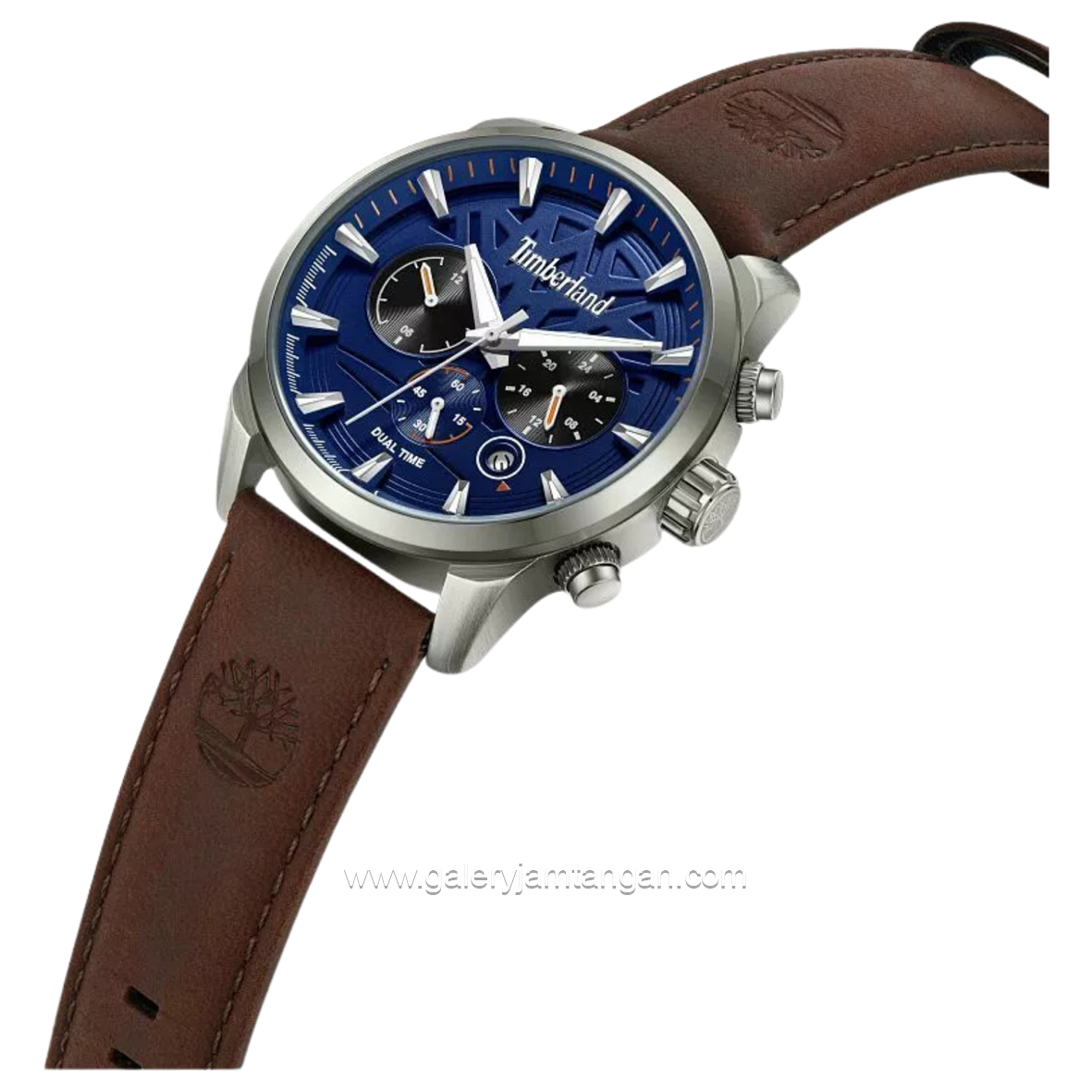 TIMBERLAND TDWGF0095001 HENNIKER II Brown Leather Strap