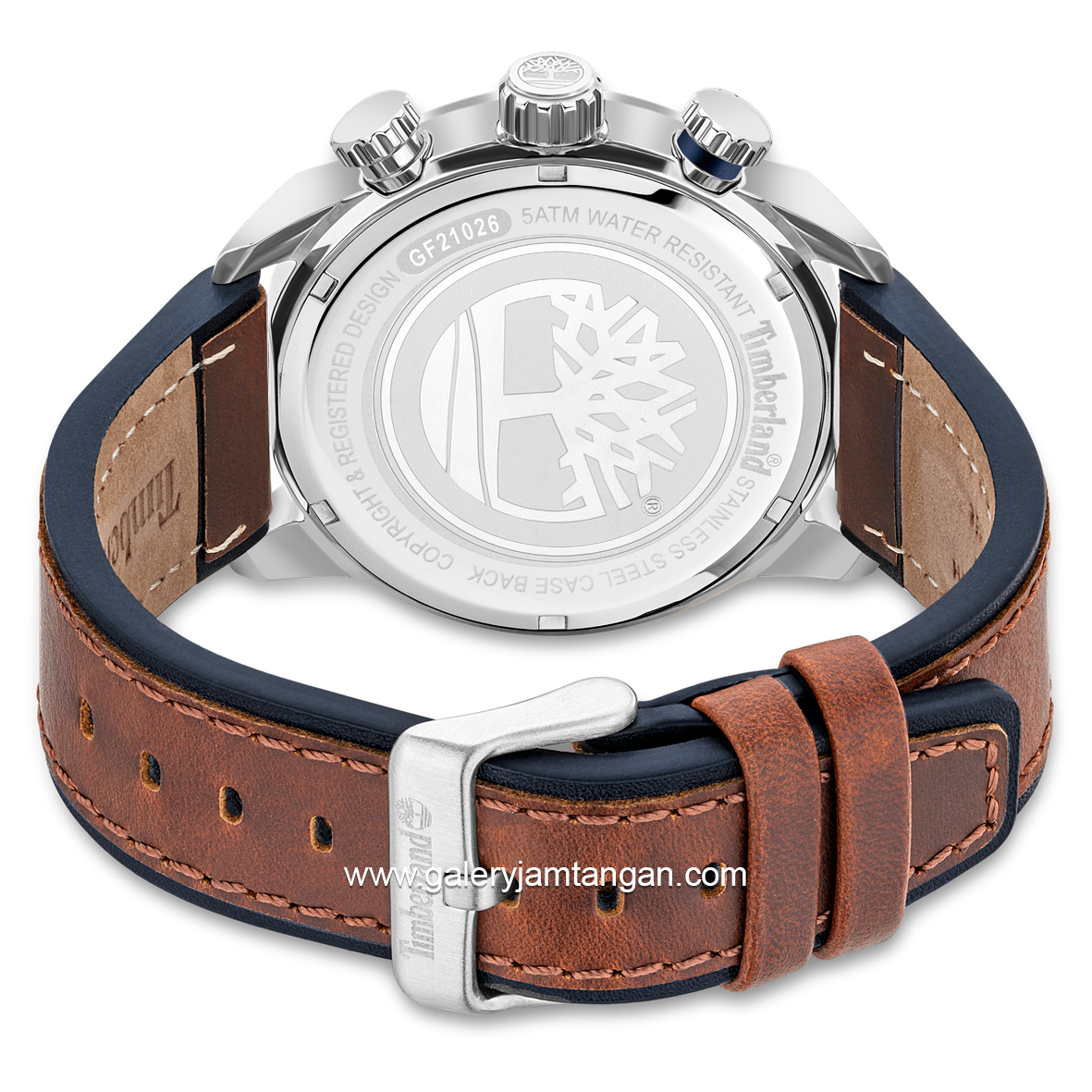 TIMBERLAND TDWGF2102602 CALLAHAN Brown Leather Strap