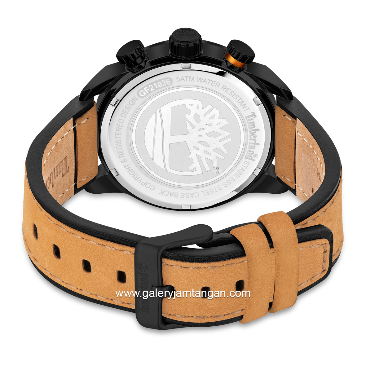 TIMBERLAND TDWGF2102603 CALLAHAN Brown Leather Strap