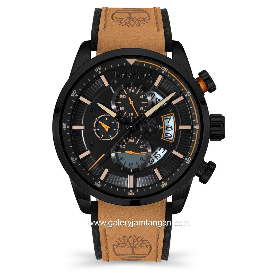 TIMBERLAND TDWGF2102603 CALLAHAN Brown Leather Strap