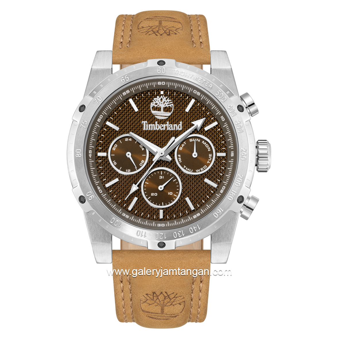 TIMBERLAND TDWGF2230405M STONINGTON Brown Leather Strap