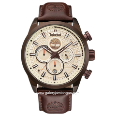 TIMBERLAND TDWGQ00949X1 HENNIKER II Dark Brown Leather 3 Hands Strap