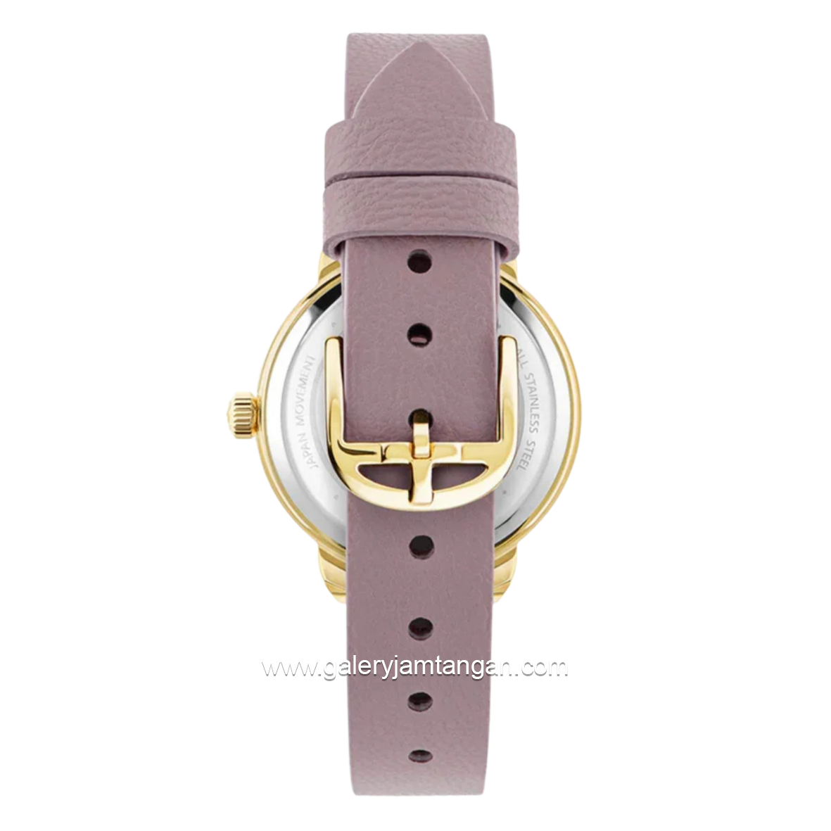 TED BAKER FLEURE BKPFLS303 Lilac Gold Dial Lilac Leather Strap