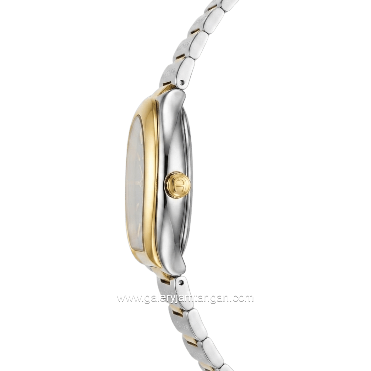 AIGNER GENOVA AGW.283002 Women's Watch Silver Dial Green Stainless Steel Swiss Made