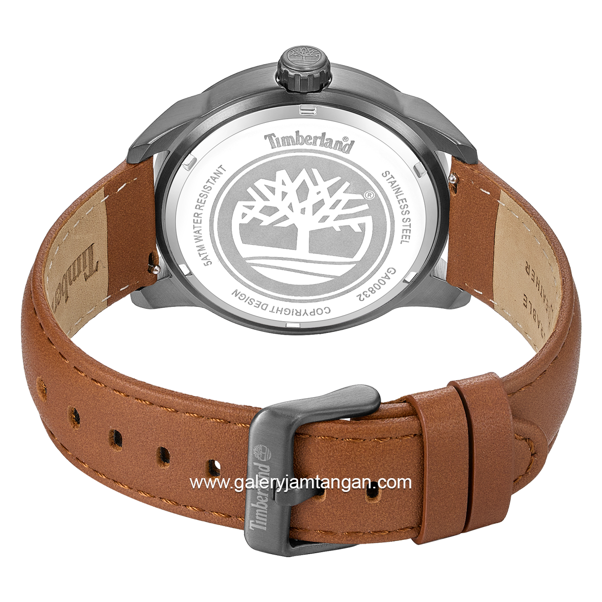 TIMBERLAND TDWGA0083203 LANIGAN Brown Leather Strap