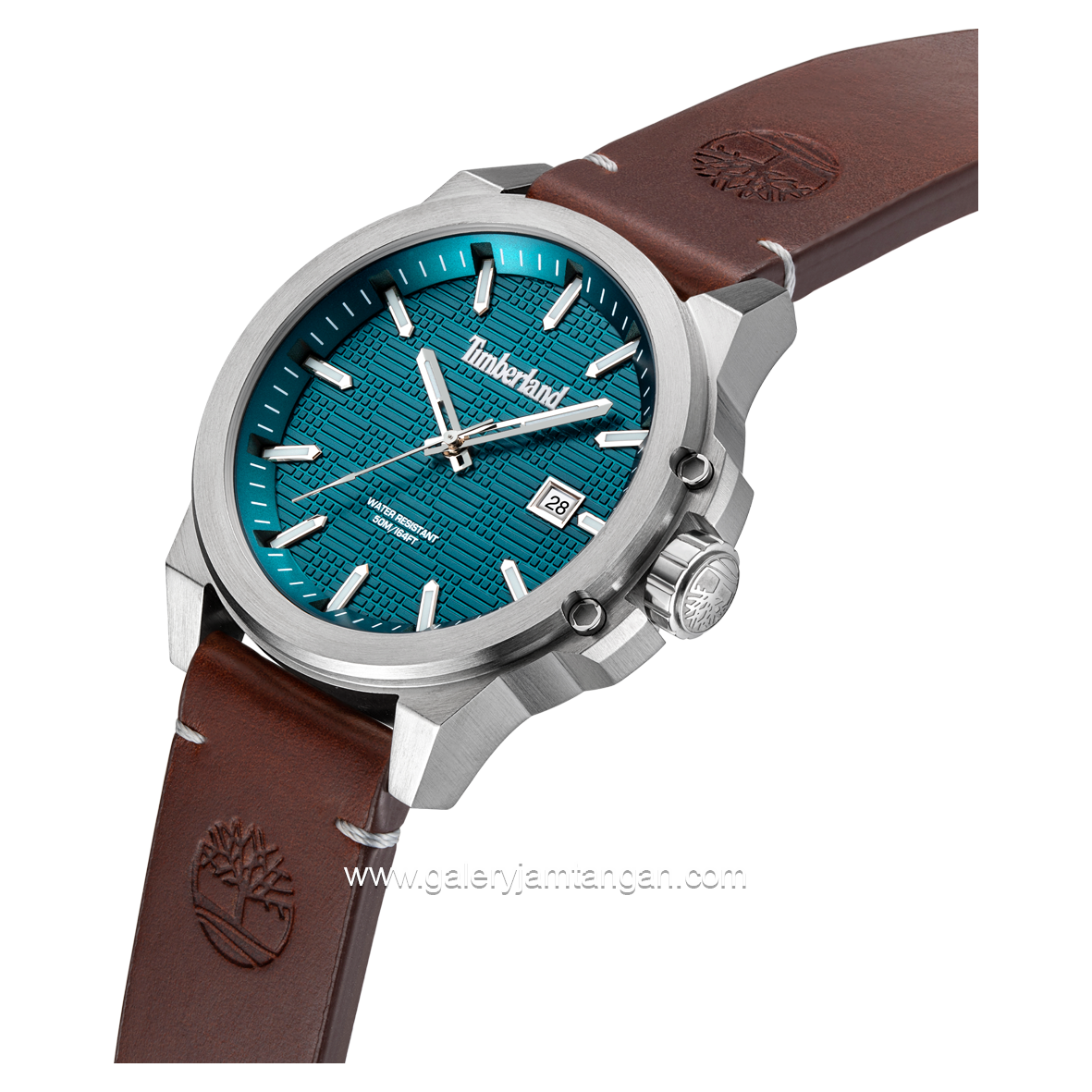 TIMBERLAND TDWGB0083001 MOHEGAN Brown Leather Strap