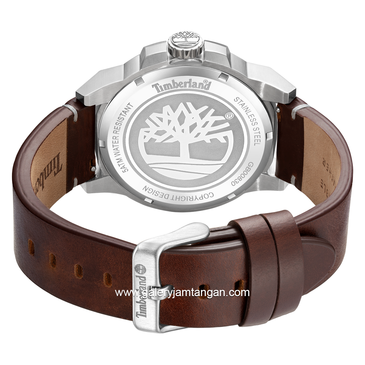 TIMBERLAND TDWGB0083301 GREENOUGH Brown Leather Strap