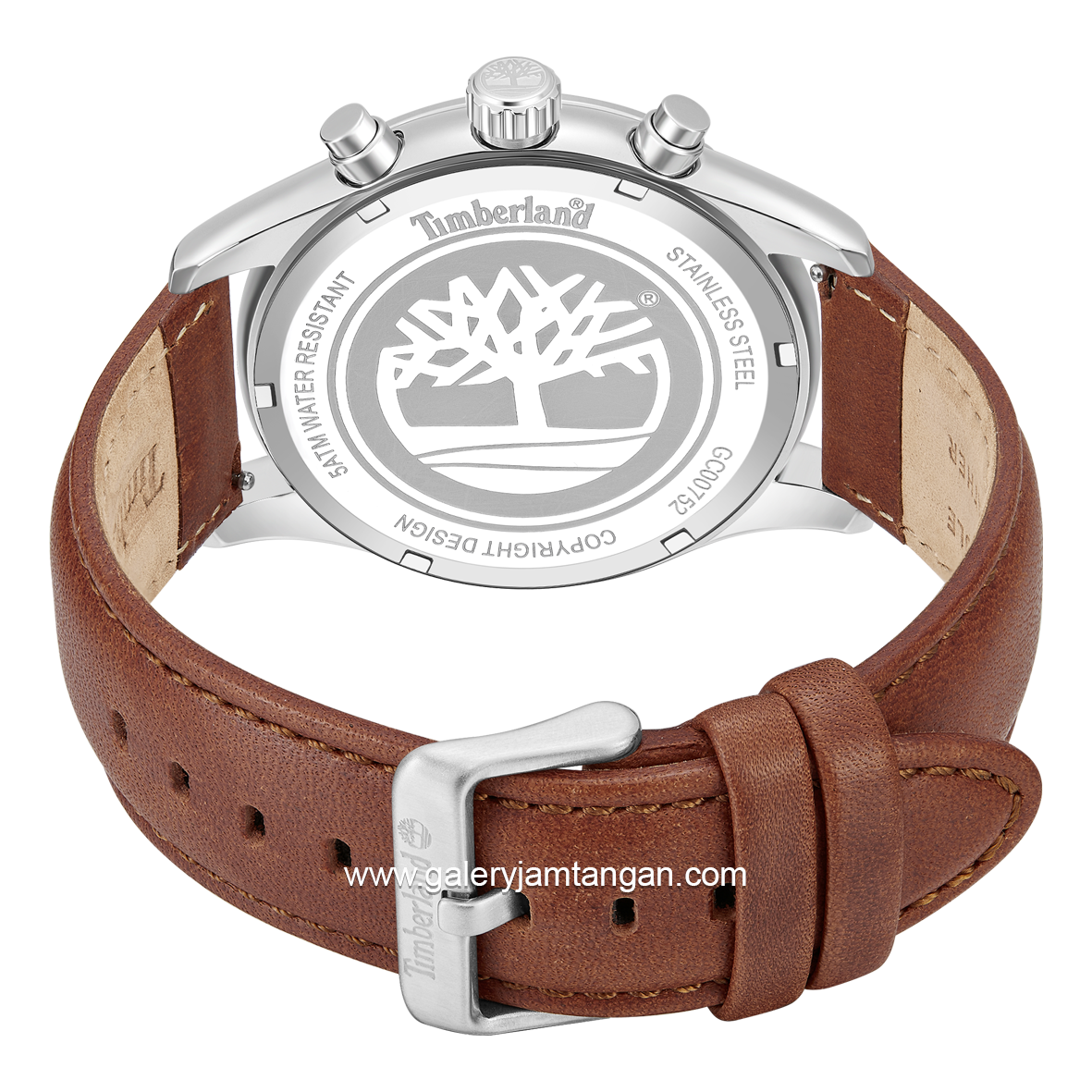 TIMBERLAND TDWGC0075201 RIPGORGE Brown Leather Strap