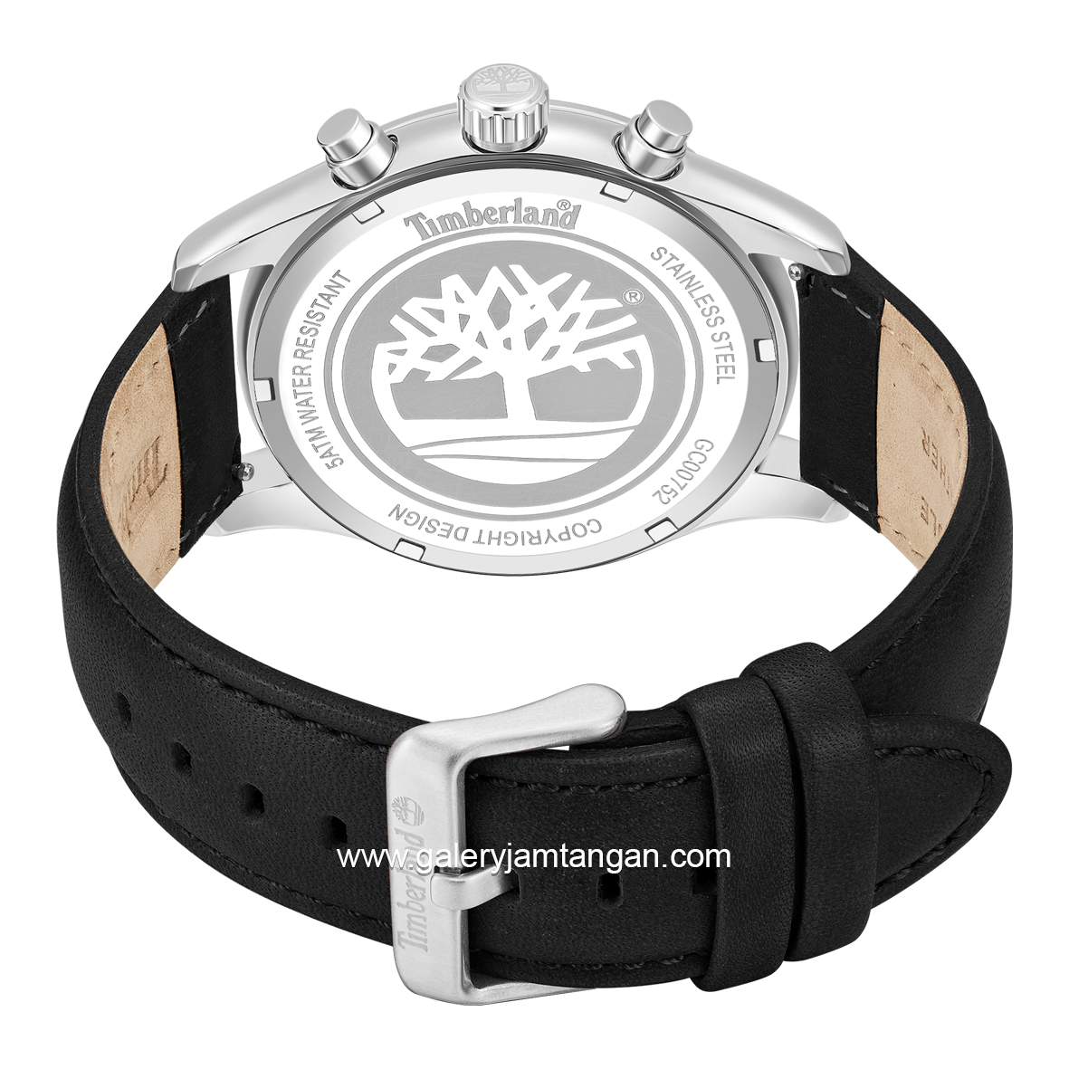 TIMBERLAND TDWGC0075203 RIPGORGE Black Leather Strap