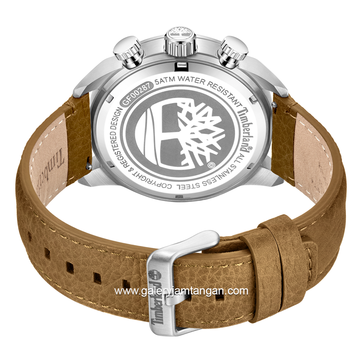 TIMBERLAND TDWGF0028702 HENNIKER II Brown Leather Strap