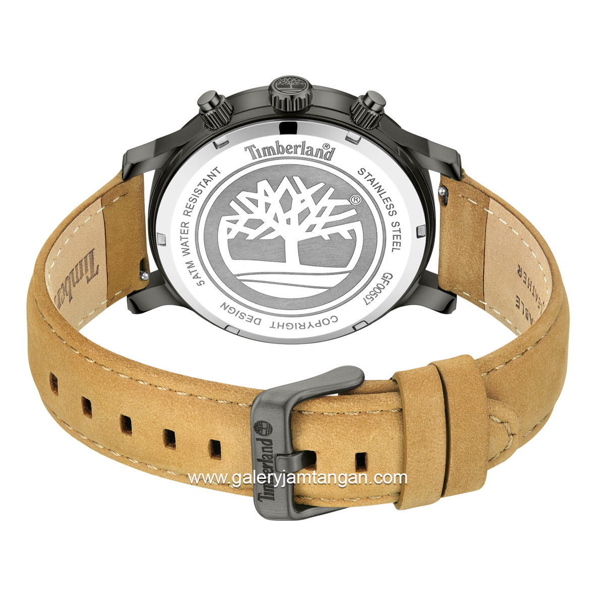 TIMBERLAND TDWGF0055703 DRISCOLL Brown Leather Strap