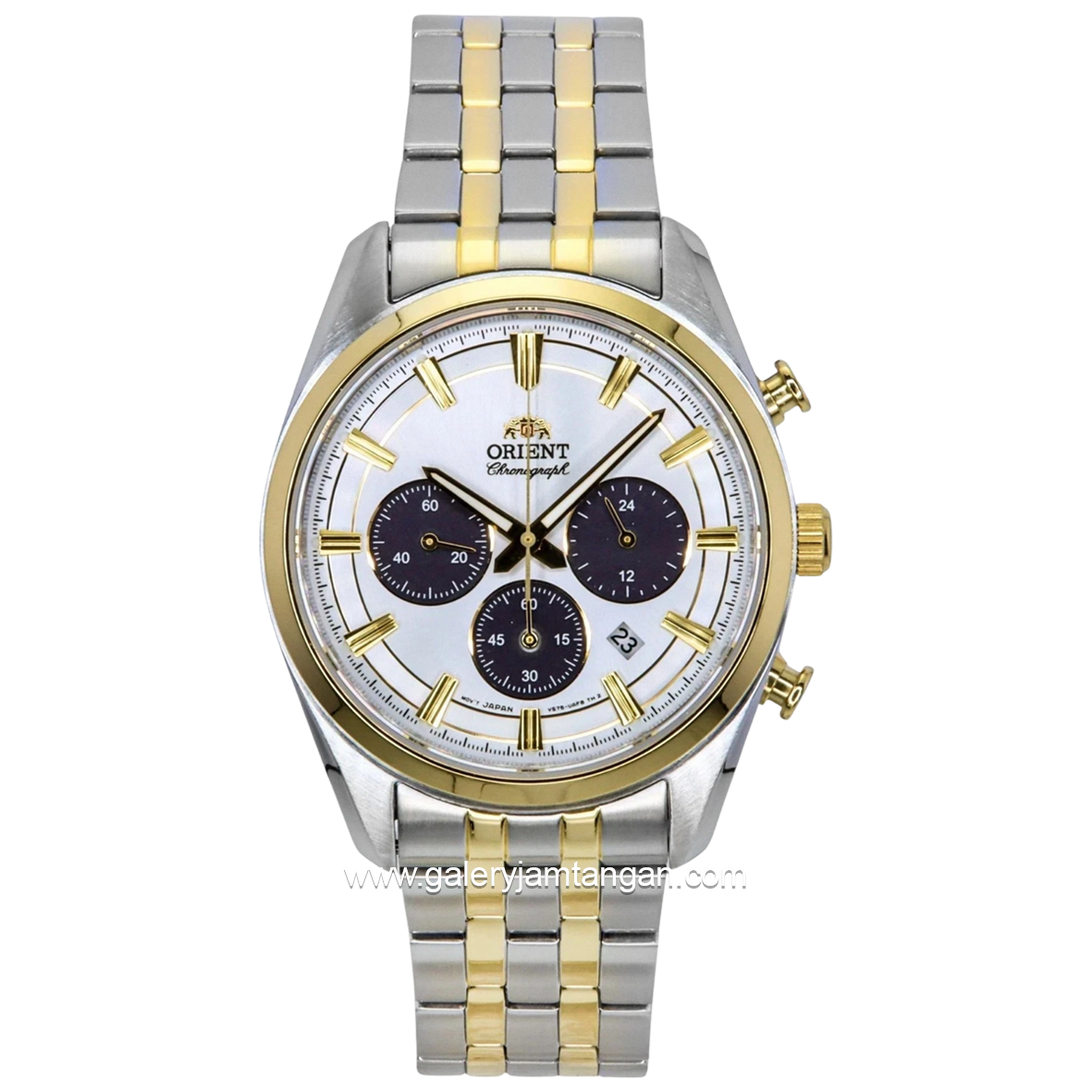 ORIENT RA-TX0302S10B SOLAR CHRONOGRAPH Stainless Steel Strap