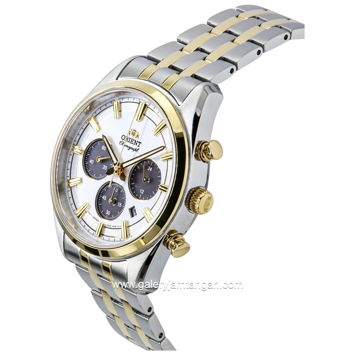 ORIENT RA-TX0302S10B SOLAR CHRONOGRAPH Stainless Steel Strap