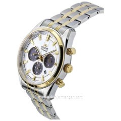 ORIENT RA-TX0302S10B SOLAR CHRONOGRAPH Stainless Steel Strap