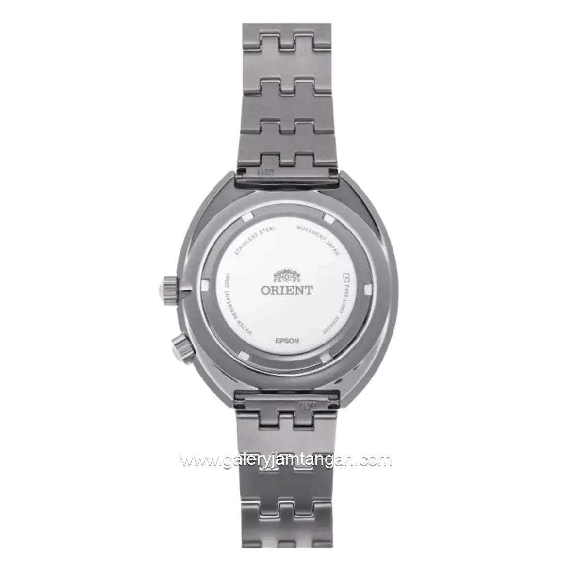 ORIENT REVIVAL RA-AA0E05B19B Automatic Silver Dial Black White With Orange Stainless Steel