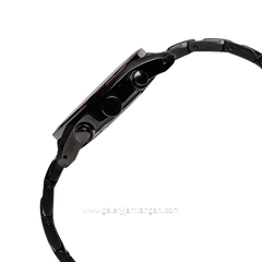 SEIKO Chronograph SNDD41P1 Black Dial Gunmetal Stainless Steel Strap