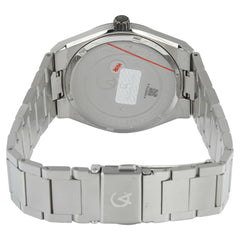 Alexandre Christie AC 8697 MD BTEGR Sapphire Grey Dial Stainless Steel Strap