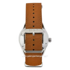 ORIENT MAKO 40 RA-AC0Q05P10 Automatic Brown Silver Dial Apricot Leather Strap