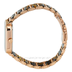 Alexandre Christie Multifunction AC 2C14 BFBRGBO Brown Dial Dual Tone Stainless Steel Strap