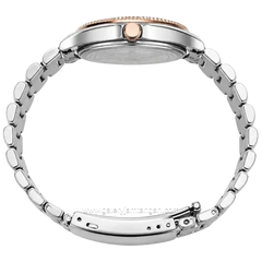 BONIA Sapphire BNB10550-3646 SILVER ROSE BROWN Stainless Steel Strap