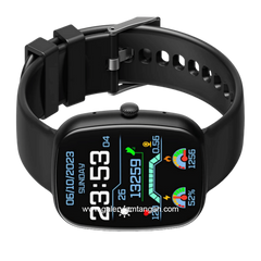 VIVAN SMARTWATCH VWF1 Black Silicone Strap