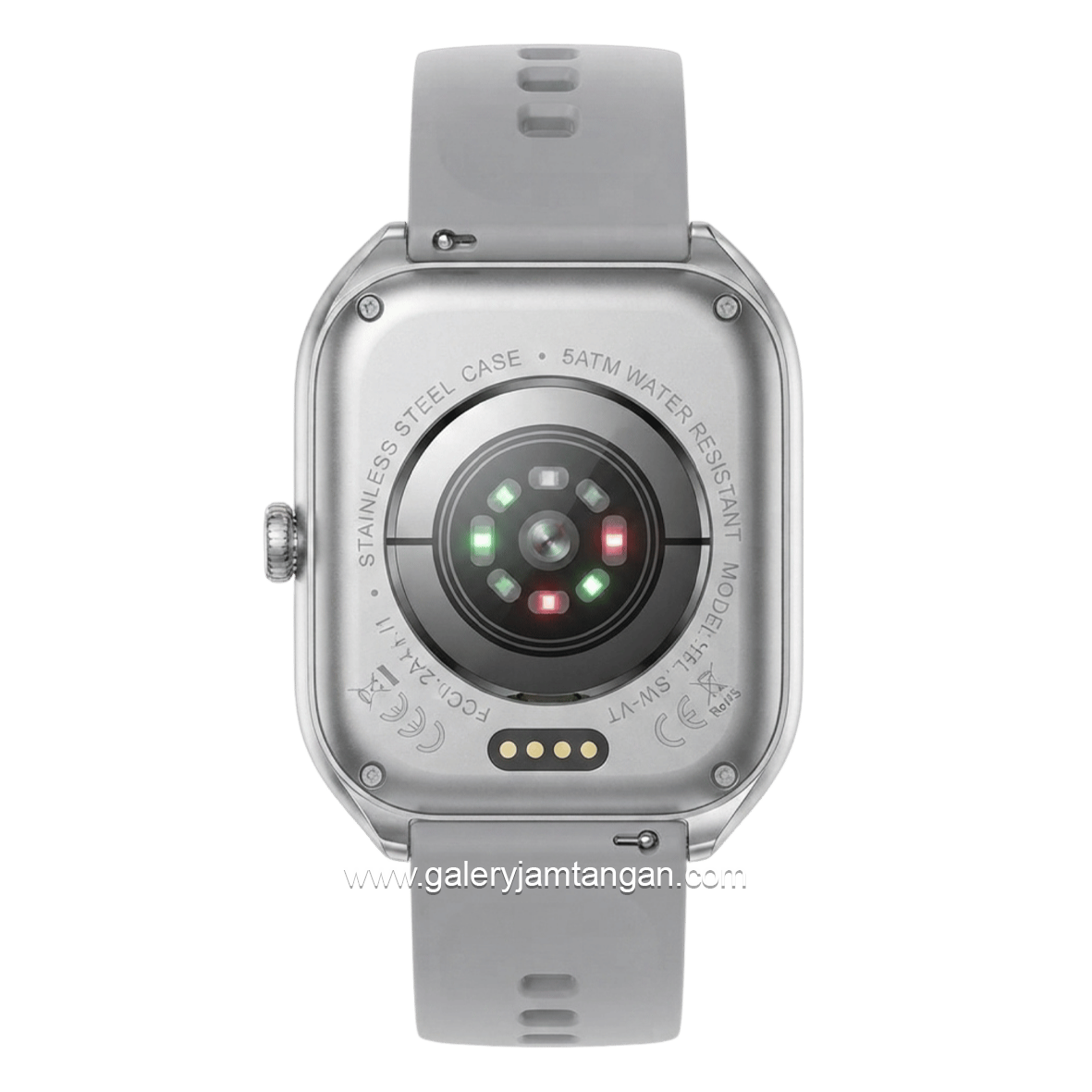 VIVAN SMARTWATCH VWF19S Silver Silicone Strap