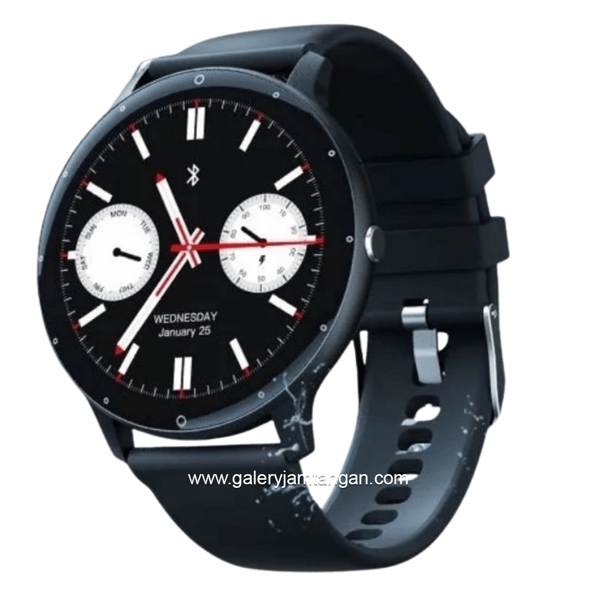VIVAN SMARTWATCH VWY1 Black Silicone Strap