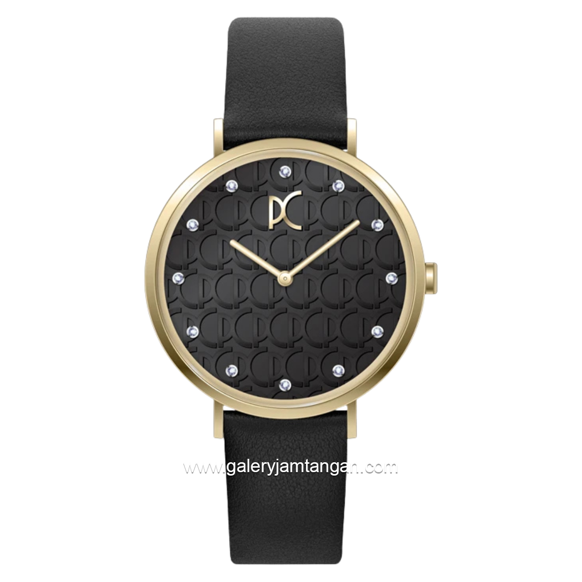 PIERRE CARDIN BONNE NOUVELLE CBN.3053 Black Leather Strap