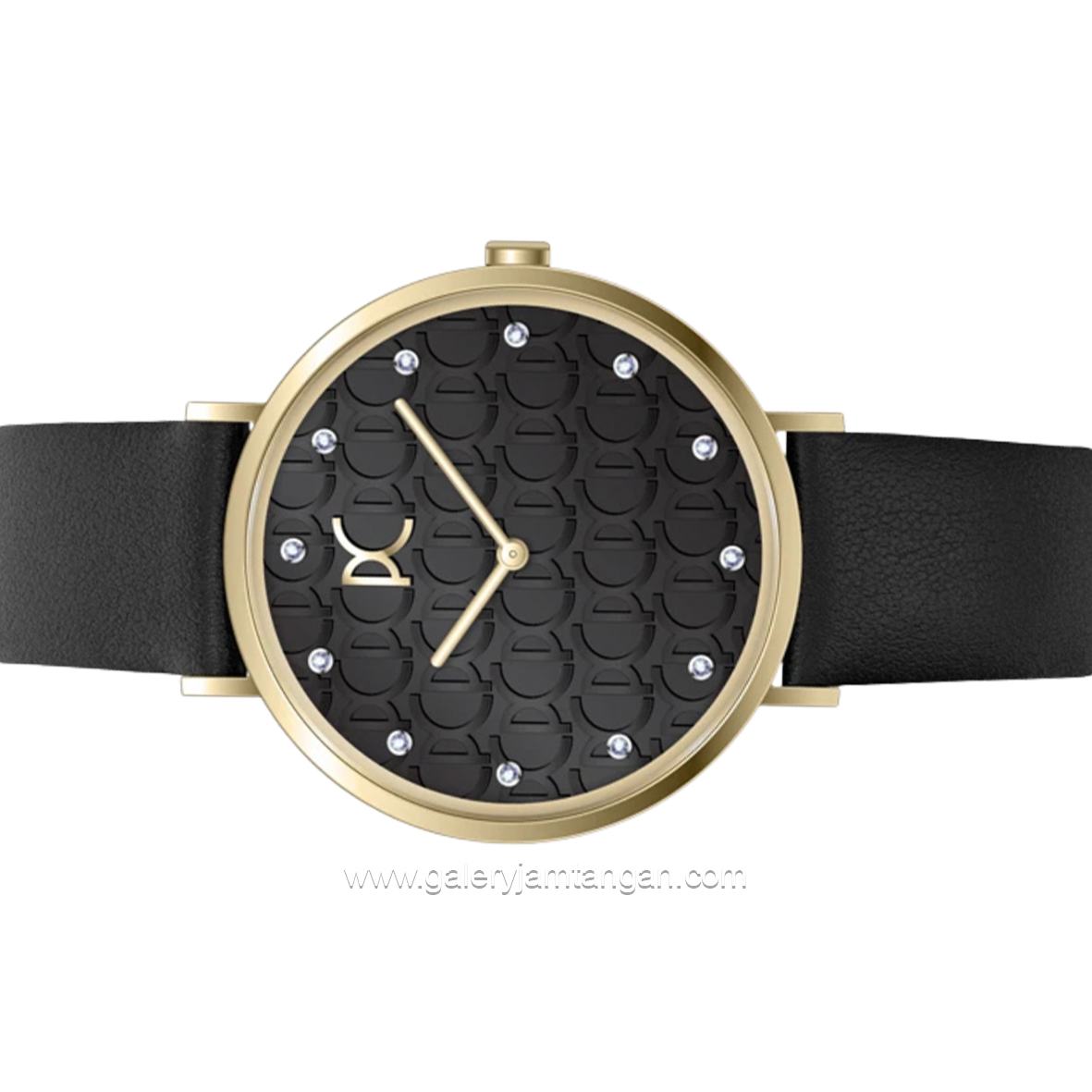 PIERRE CARDIN BONNE NOUVELLE CBN.3053 Black Leather Strap