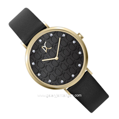 PIERRE CARDIN BONNE NOUVELLE CBN.3053 Black Leather Strap