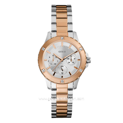 GUESS MIST W0443L4 Dual Tone Silver Rosegold Stainless Steel