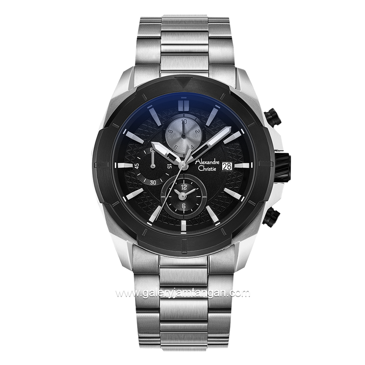Alexandre Christie AC 6596 MC Silver Chronograph Stainless Steel