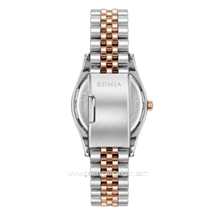 BONIA Sapphire BNB10550-3646 SILVER ROSE BROWN Stainless Steel Strap